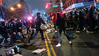 Ожесточени сблъсъци и масови арести - Америка е обхваната от тежка вълна на студентски протести и контрапротести 