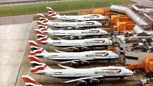 Рекорден годишен спад на британските въздушни превози