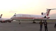 Прокобата над президентския Ту-154М