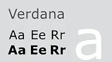 US учени: Шрифтът „Verdana” е най-безопасен за очите