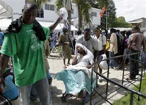 Епидемия от холера в Хаити