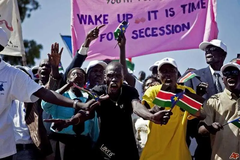 Референдум решава дали да бъде разделена на две най-голямата държава в Африка