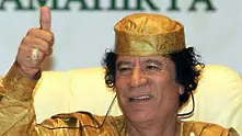 Кадафи се появи за малко по телевизията