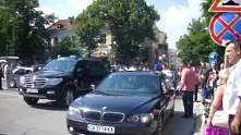 Кортежът на Борисов отново удари кола   