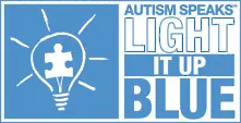Синя светлина в света дава знак за проблемите на аутизма