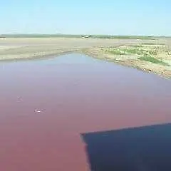 „Кърваво езеро” се появи в Тексас