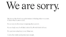 Мърдок: Съжаляваме