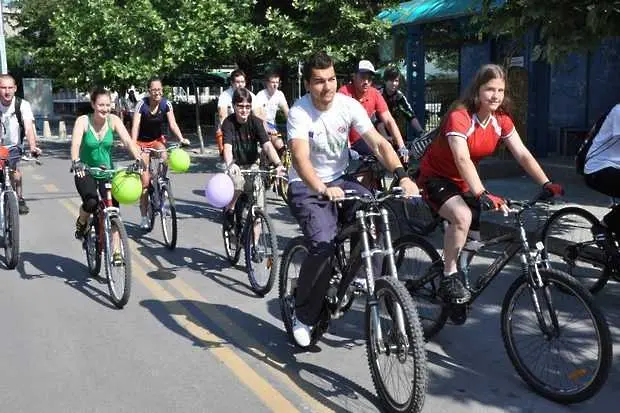 С 24-часов велопоход отбелязваме Европейската седмица на мобилността
