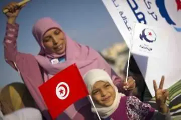 90% от гласоподавателите в Тунис гласуваха за парламент вчера 