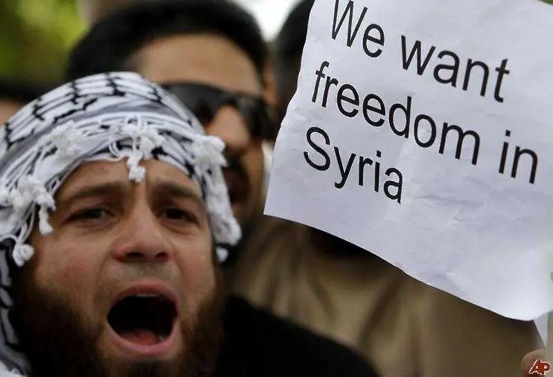250 хил. души излязоха на протест в Сирия