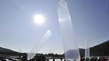 Балони с хелий понесоха 1000 чифта чорапи към Северна Корея