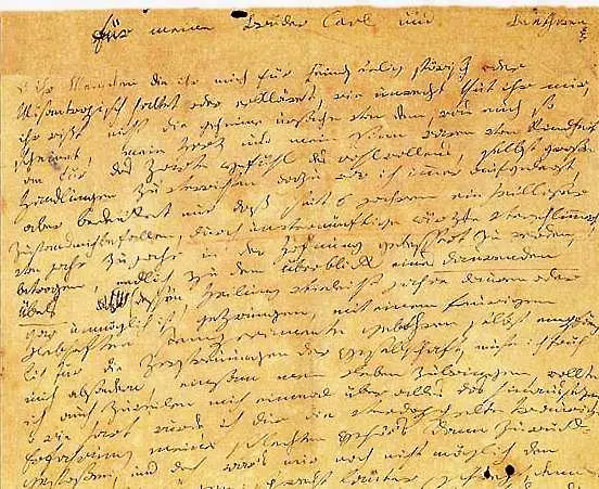 Откриха неизвестно писмо на Бетовен