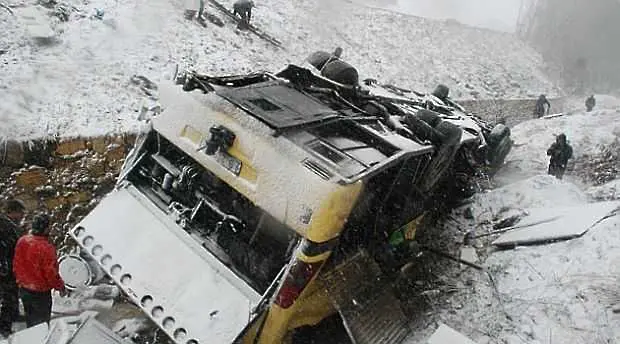 Двама българи загинаха, а 10 са ранени при тежка катастрофа с автобус в Турция   