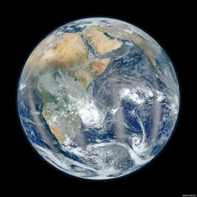 НАСА показа нова детайлна снимка на Земята