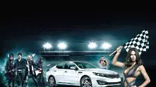 Адриана Лима, Чък Лидел и Мотли Крю в новата реклама на Kia