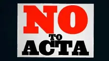 Протести в  15 града на страната срещу ACTA