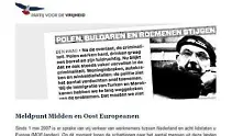 Холандска партия създаде сайт за оплаквания от източноевропейци