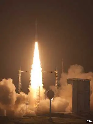 Излетя първата европейска ракета Vega