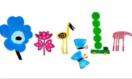 Google doodle отбелязва Първа пролет