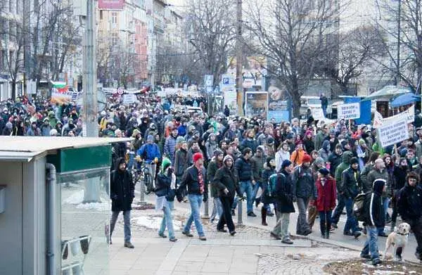 Пореден протест срещу шистовия газ в София