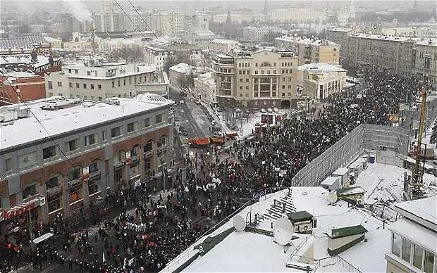 Москва се готви за нови протести срещу Путин