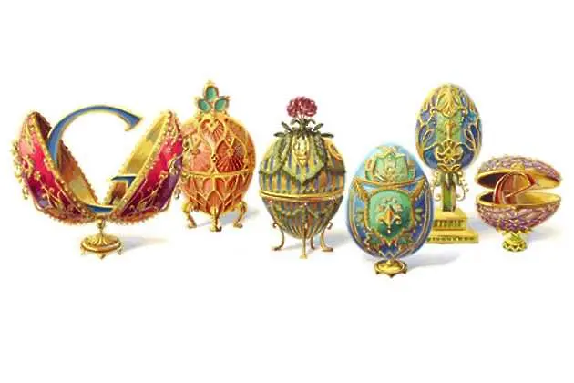 Петер Карл Фаберже почетен с Google doodle