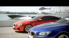Бързи коли, надпревара и красиви жени в реклама на BMW