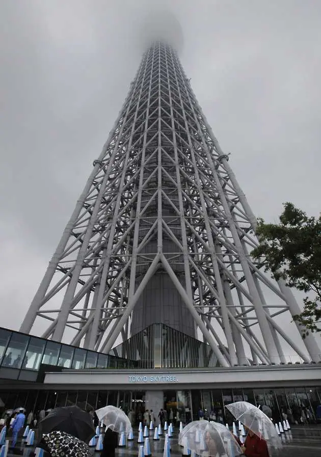 Откриха най-високата кула в света в Токио 