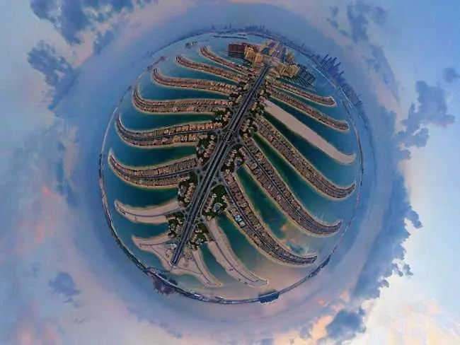 Дубай, видян от въздуха (фоторазходка)