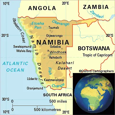 Намибия откри питейна вода на 10 хил. години