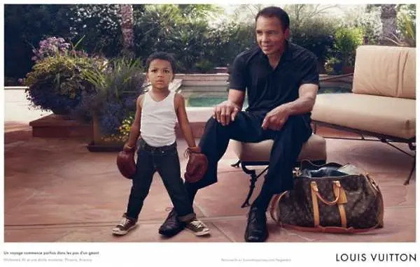 Мохамед Али стана рекламно лице на Louis Vuitton