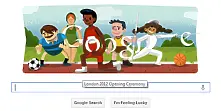 Google Doodle отбелязва старта на Олимпийските игри