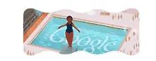 Google посвети деня на скоковете във вода с красиво лого