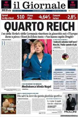 Вестник на Берлускони разгневи германски политици