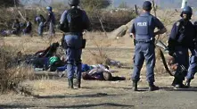 30 души бяха убити при стачка в Южна Африка