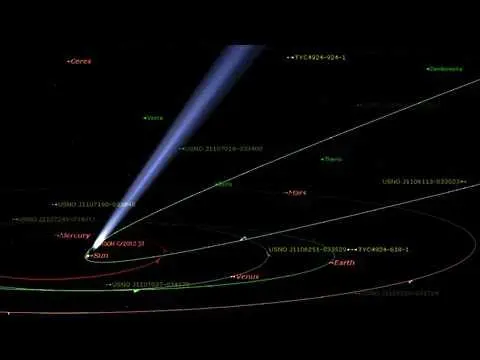 По-ярка от Луната комета ще се наблюдава и от България