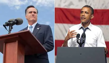 Ромни изостава от Обама с почти 30 процента