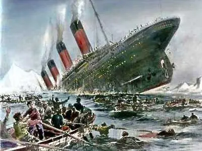 Красивите реклами на първото (и последно) пътуване на Титаник 