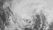Как изглежда ураганът Санди от Космоса