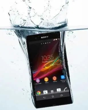 Sony представи водоустойчив смартфон