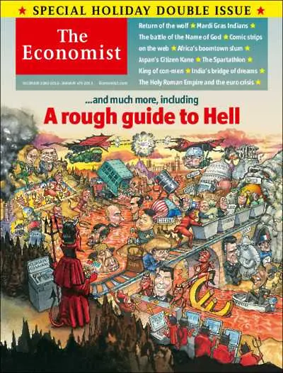 The Economist „прати” световните лидери в ада