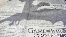 HBO с идейна печатна реклама на Игра на тронове