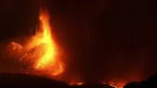 Етна изригна (снимки и видео) 