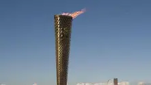 Олимпийският факел излиза в открития Космос