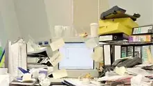 Разхвърляното бюро - полезно за работния процес