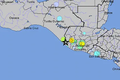 6.5 по Рихтер разтърси Мексико и Гватемала