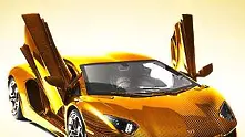Продават Lamborghini от цял къс злато за 7,5 млн. долара