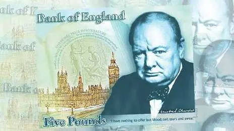 Великобритания въвежда пластмасови банкноти от 2016 г.