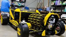 Направиха автомобил в реални размери от Лего (видео)