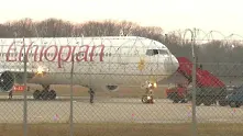 Отвлечен самолет от Етиопия кацна в Женева